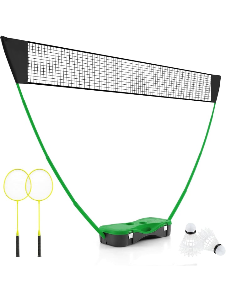 Badminton Netzständer in Grün
