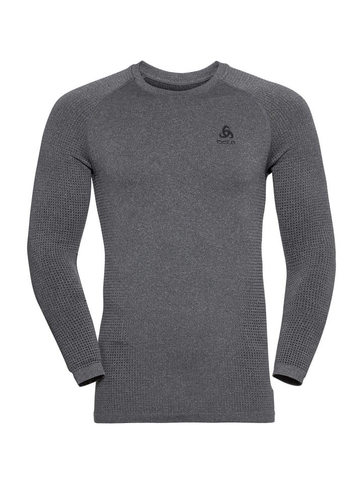Funktionsshirt Crew neck l/s PERFORMANCE WARM ECO in Grau