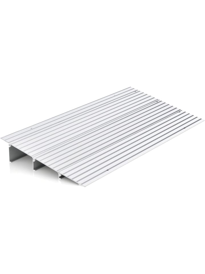 Türschwellenrampe 8,5 cm Höhe in Silber