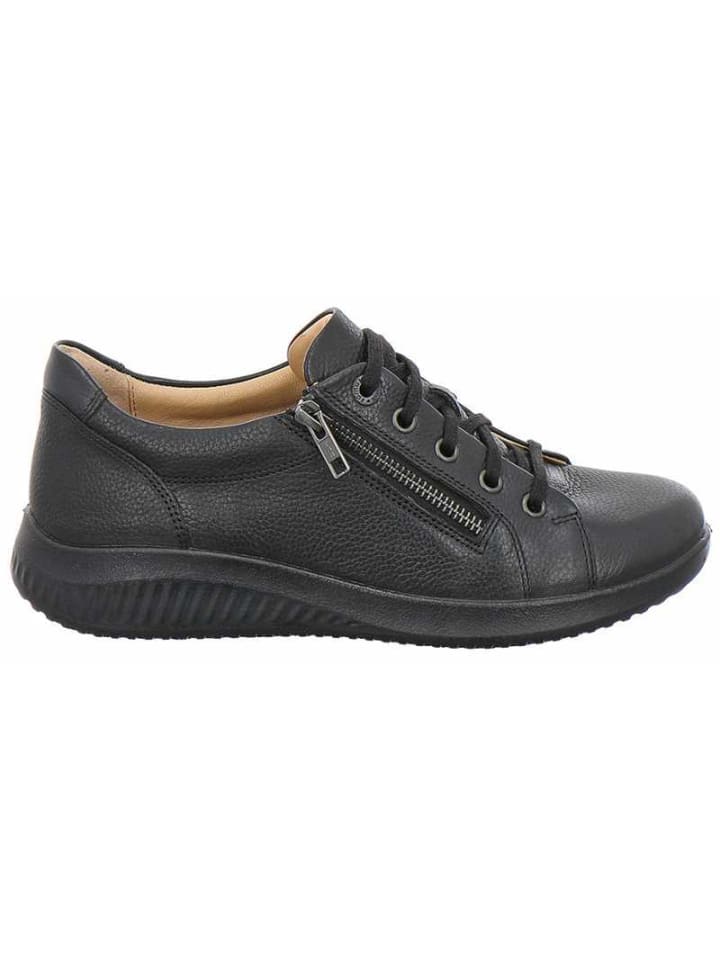 Schnürschuh in schwarz