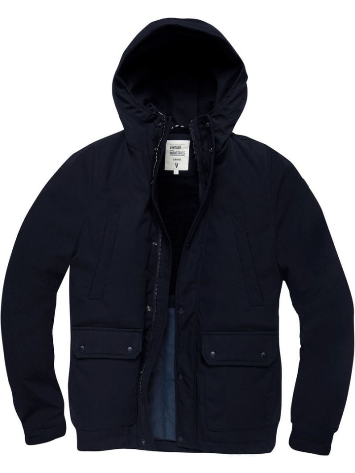 Parka in Blau
