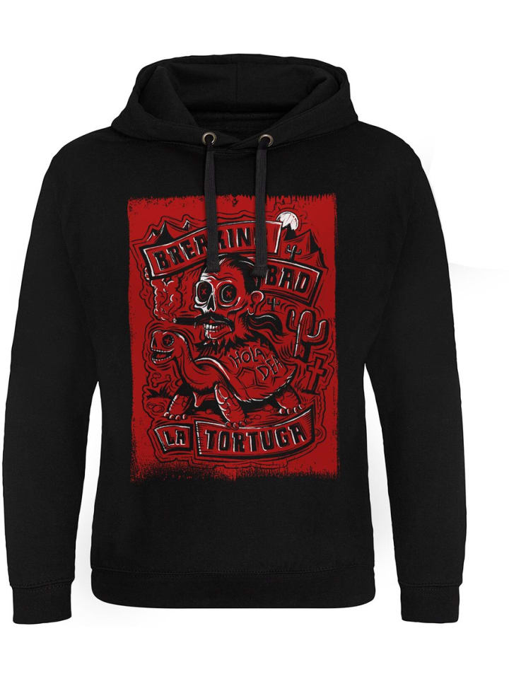 Hoodie in Schwarz