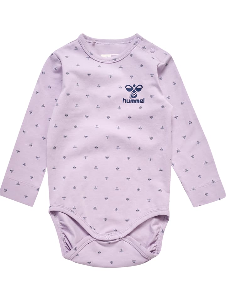 Druckknopf Strampler Hmlbeesy Mädchen in ORCHID PETAL