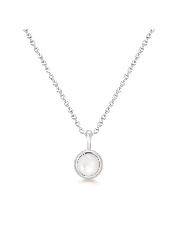 Halskette Mother of Pearl in silber