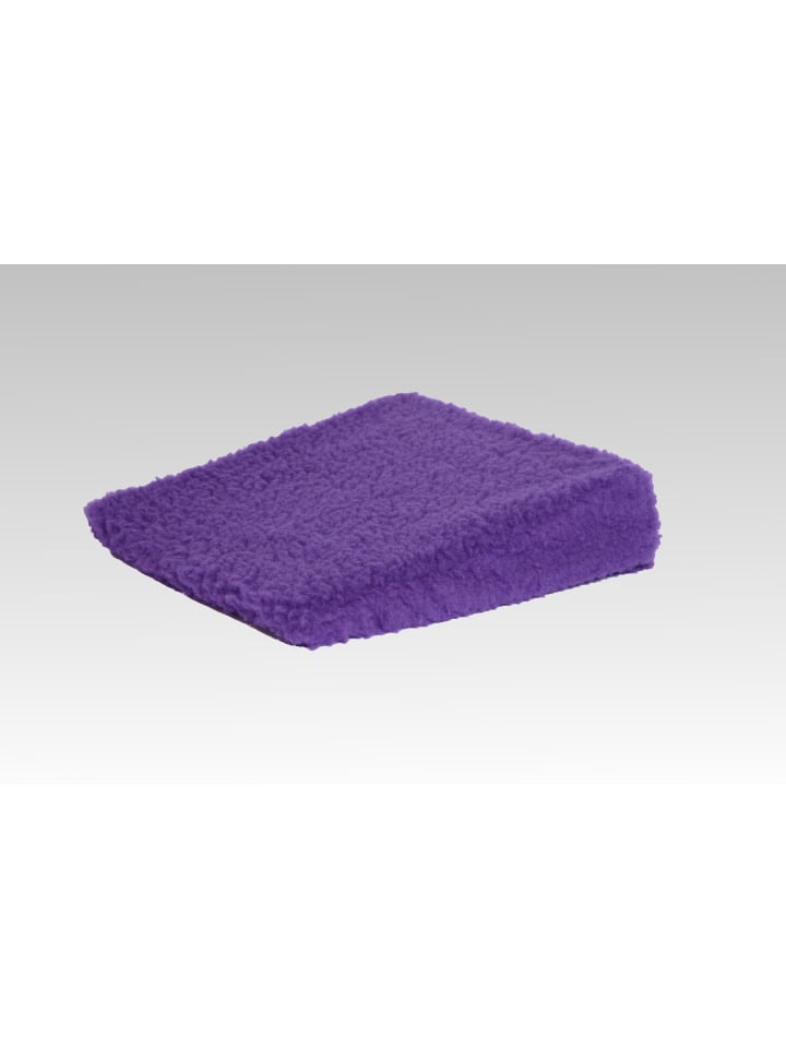 Keilkissen 40 x 40 x8/1 cm in lila