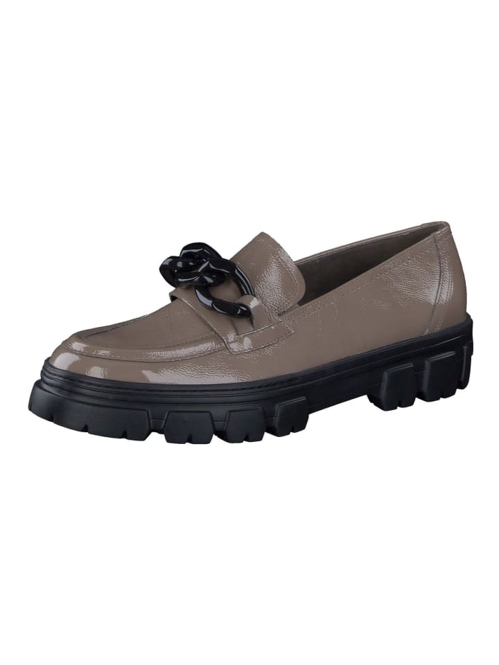 Slipper Braun Lack