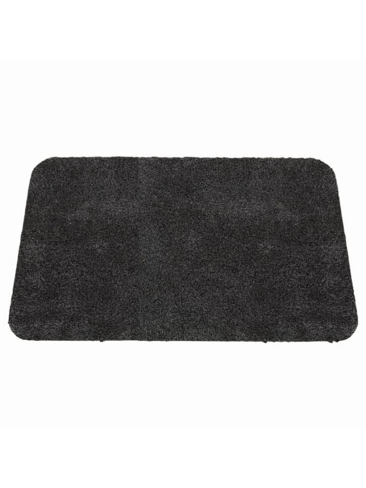 Fußmatte WATERSTOP mit 100% Baumwolle-Flor, 50 x 80 cm in anthrazit