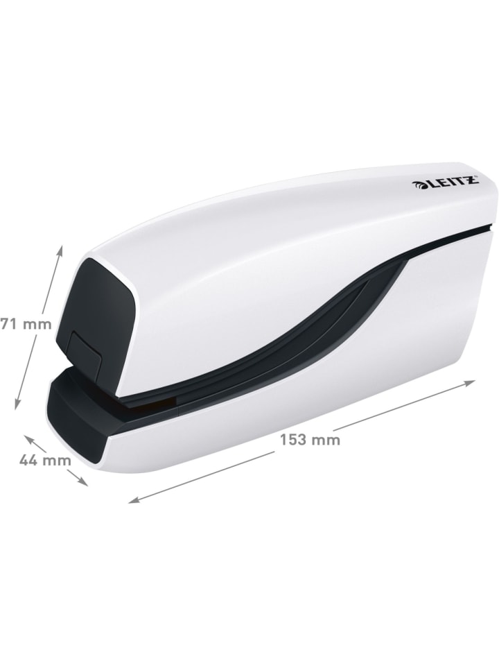 Heftgerät Wow elektrisch 10 Blatt weiß