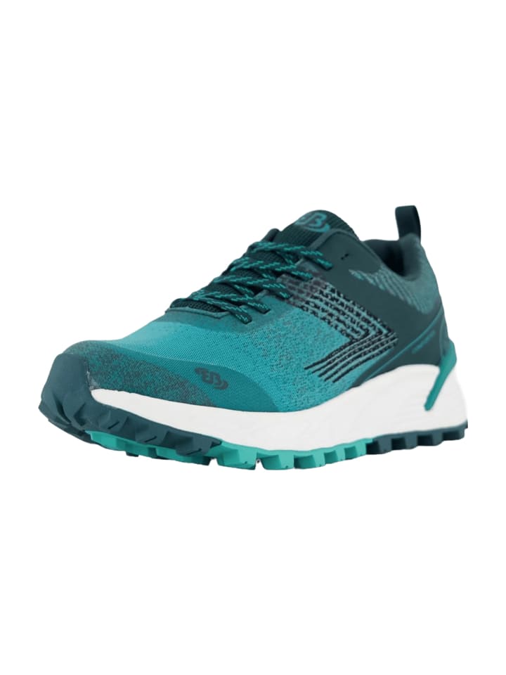 Sportliche Schnürschuhe in Grün