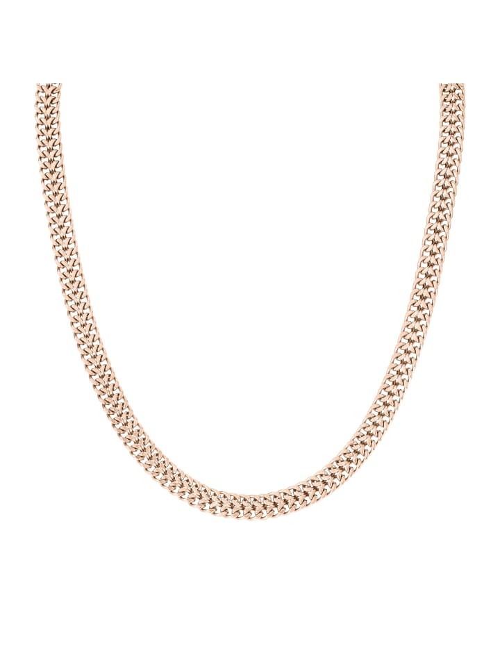 Halskette The Woven in roségold