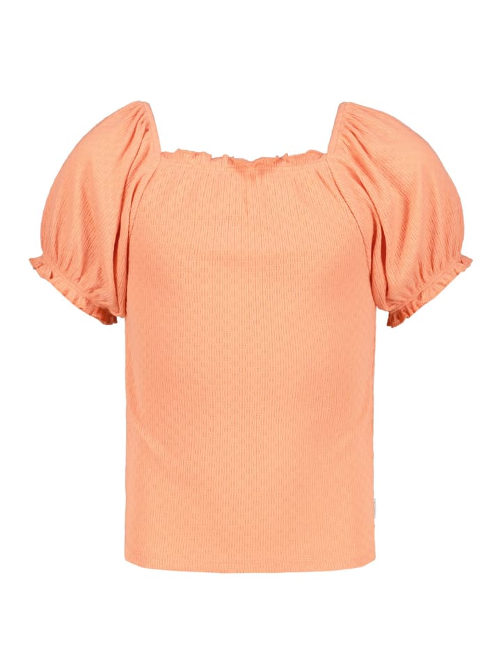 T-Shirt in coral shimmer