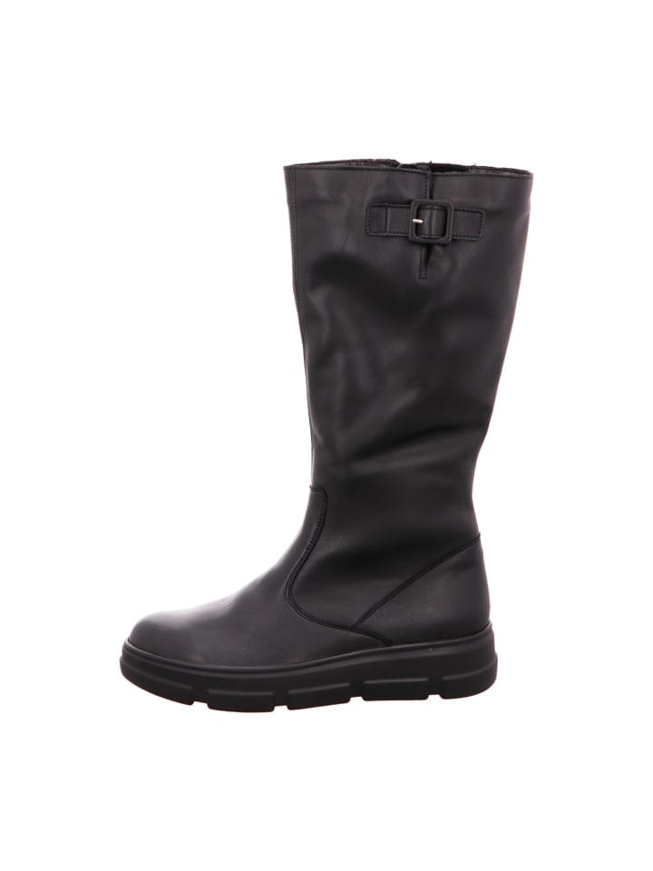 Komfort Stiefel in Schwarz