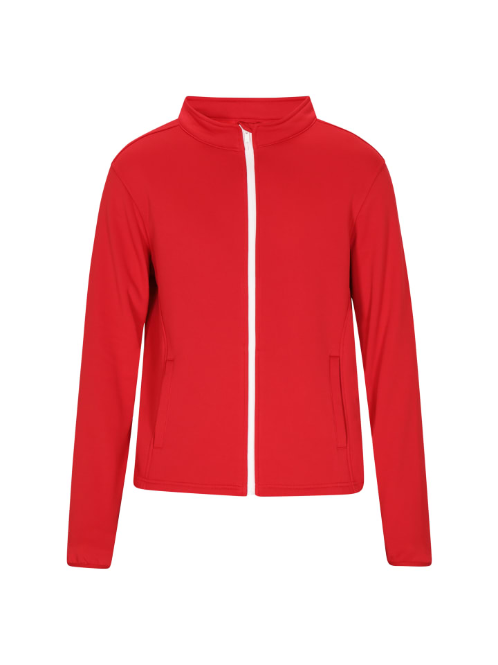 Herren Jacke in Rot Weiss
