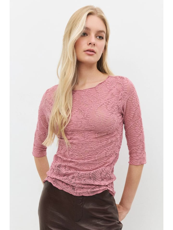 Blouse in Rosa