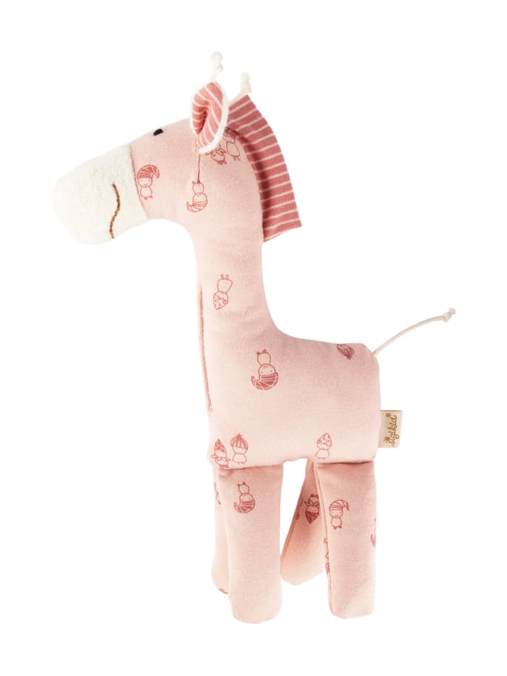 Kuscheltier Giraffe sigibaby in Rosa