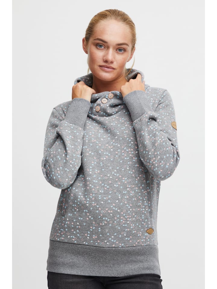 Hoodie OXBeate in Grau