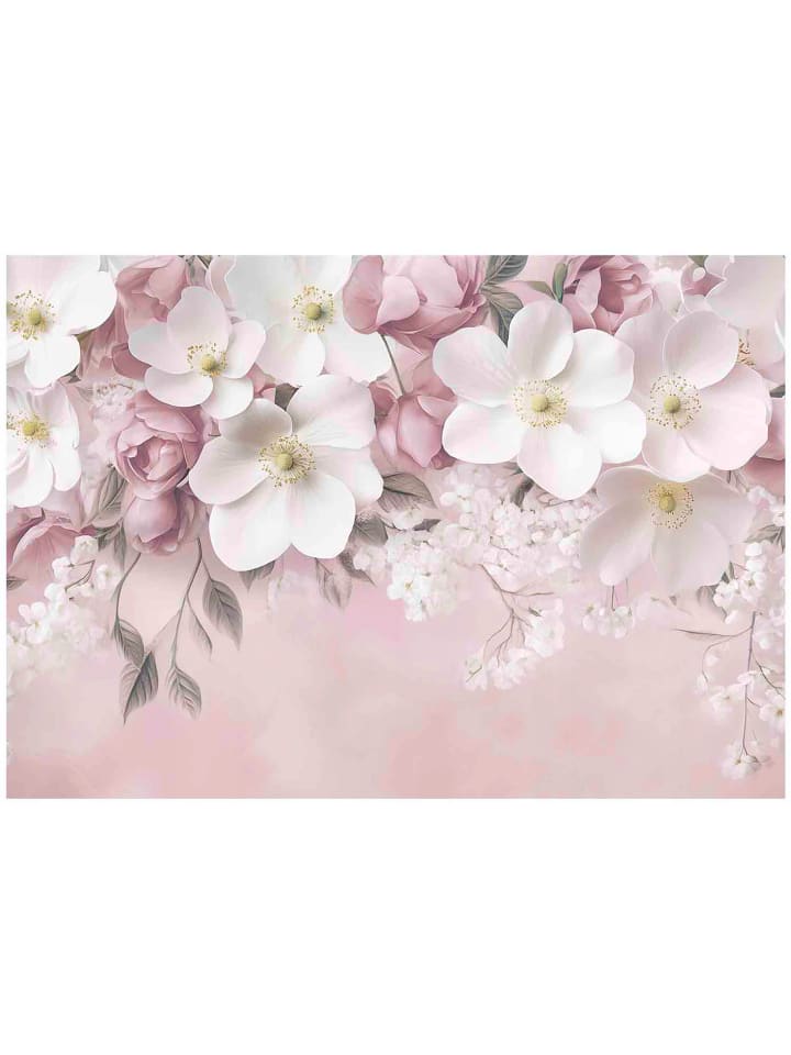 Fototapete Blumen in Rosa