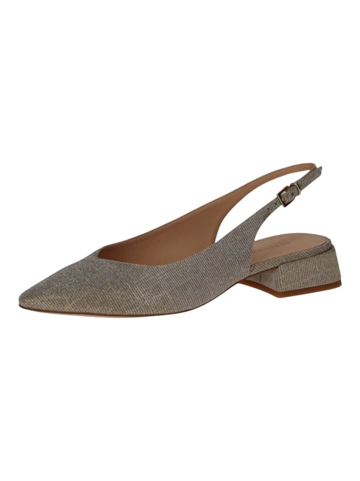 Slingpumps in Silber