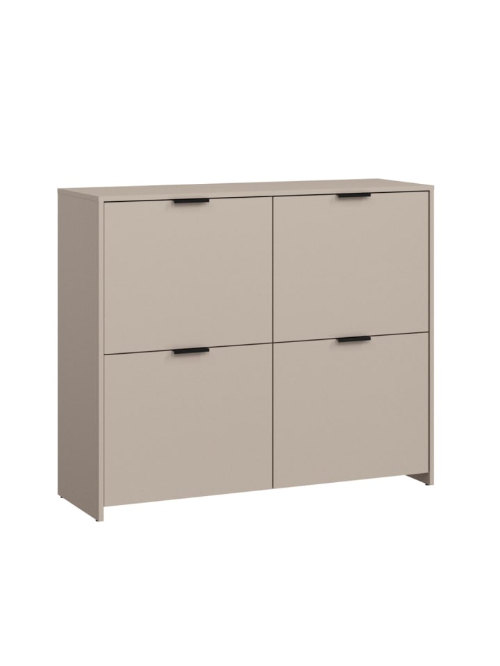 Kommode Cadiz Kaschmir / schwarz 120 / 40 / 102cm
