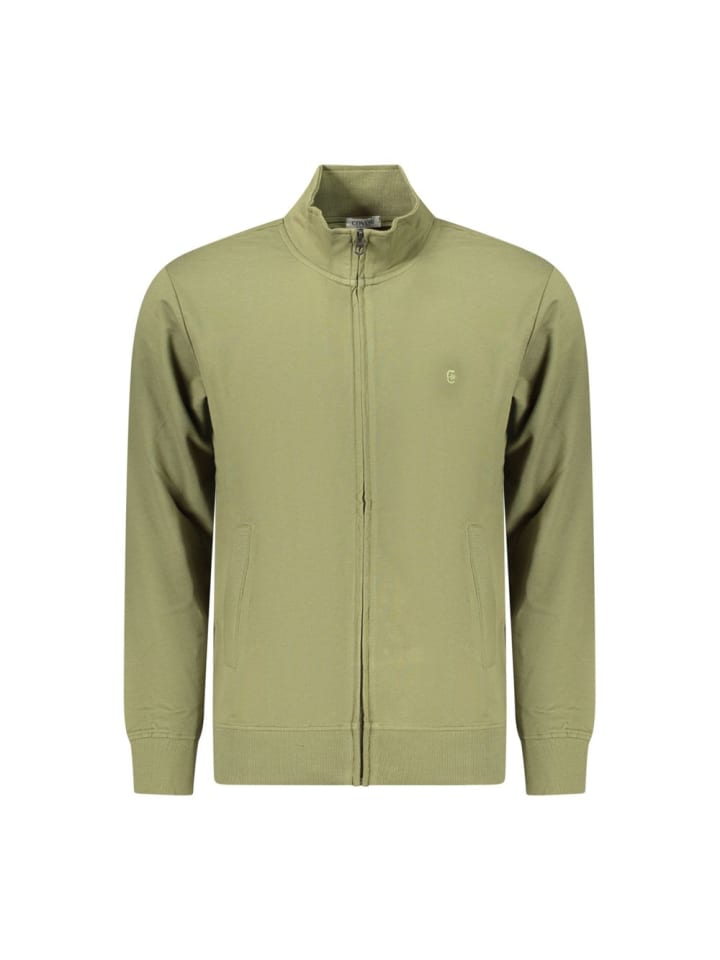 Grün Baumwolle Herren Sweatshirt