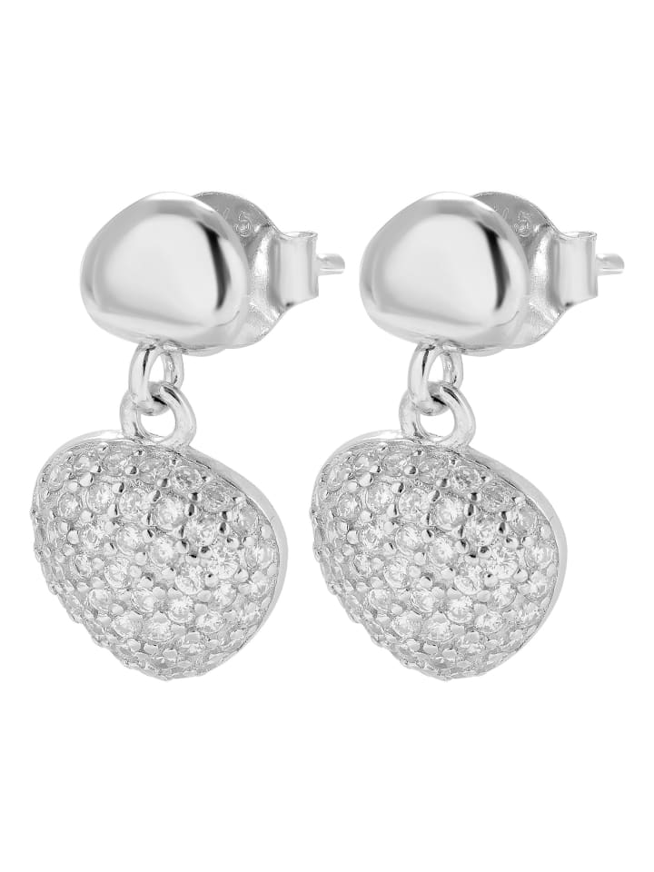 Damen Ohrringe – Ohrstecker aus 925 Silber in silber