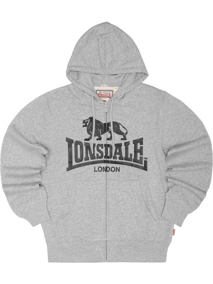 Hoodie "Krafty" in Grau