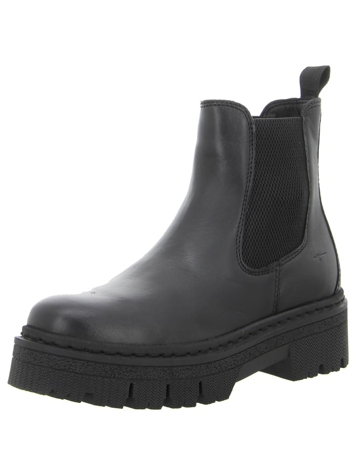 Stiefelette in schwarz