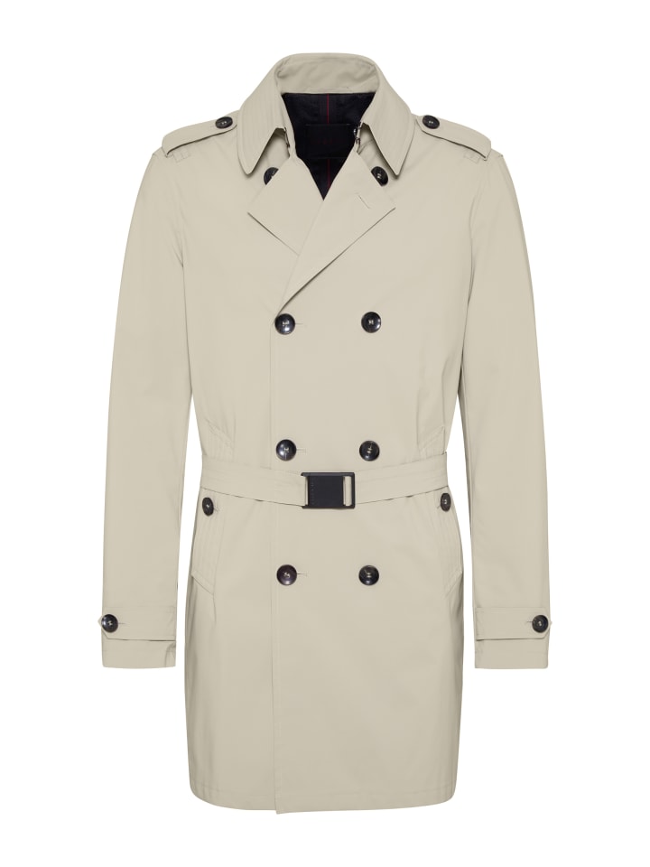 Trenchcoat in hellgrau