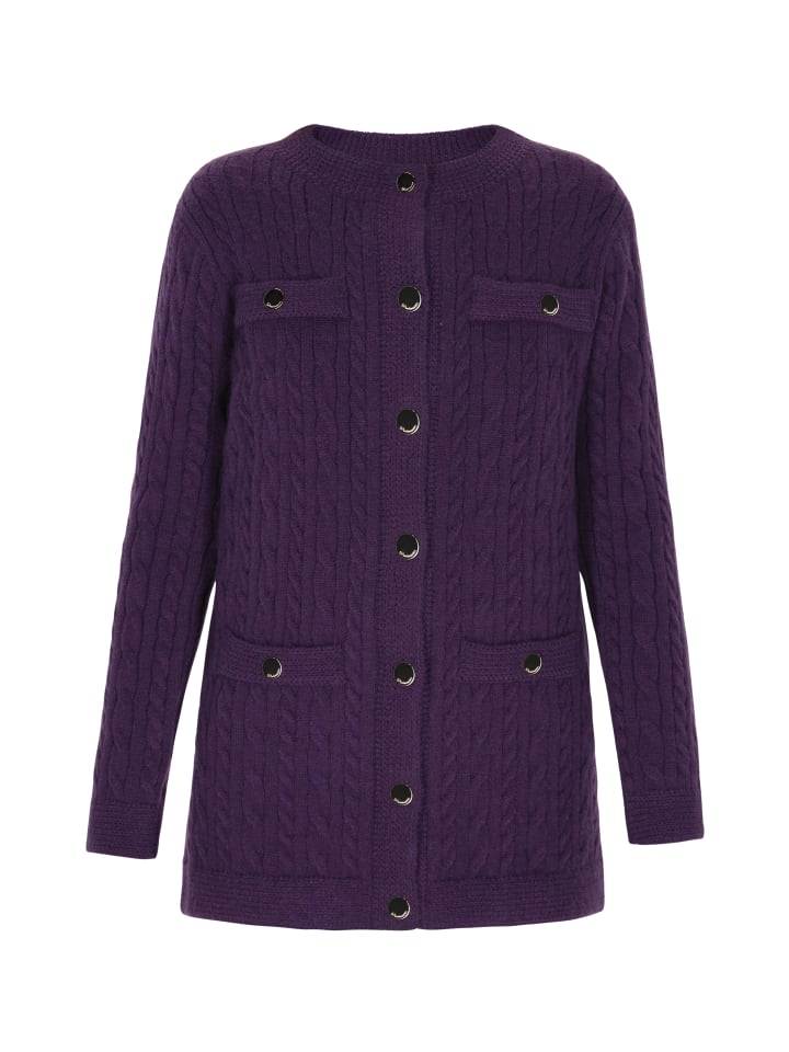 Damen Cardigan in Lila