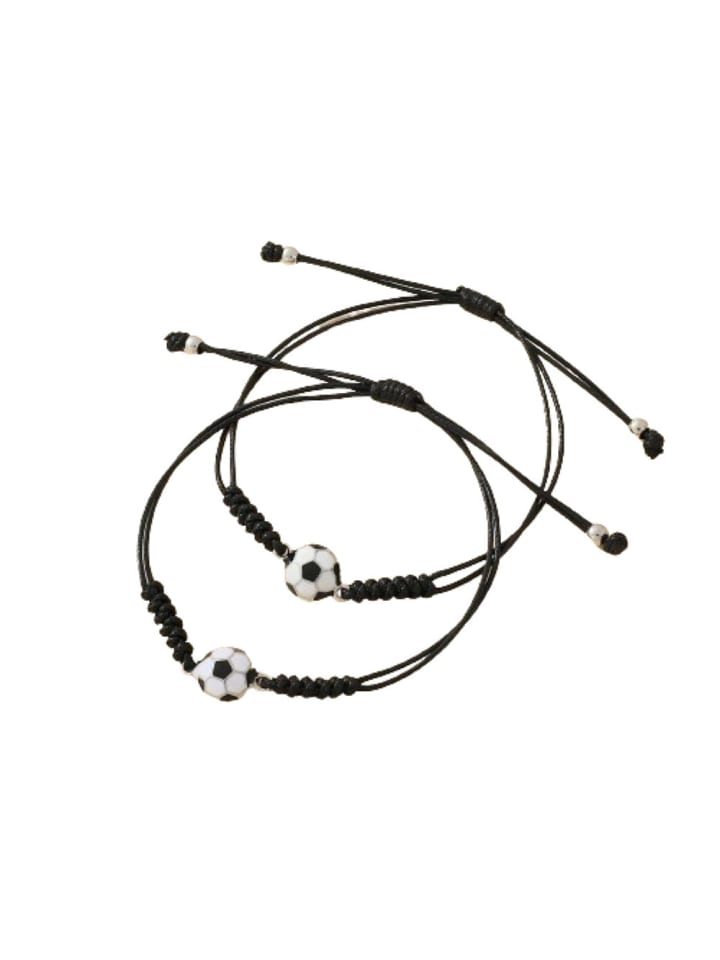 Armband in Schwarz/Weiß