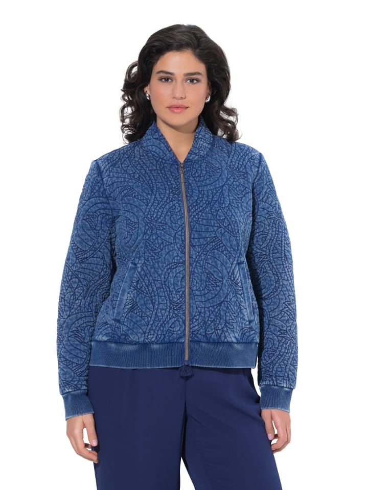 Jacke in denimblau