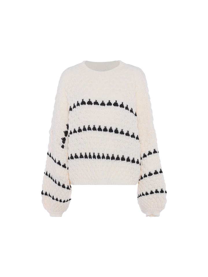 Damen Sweater in WOLLWEISS