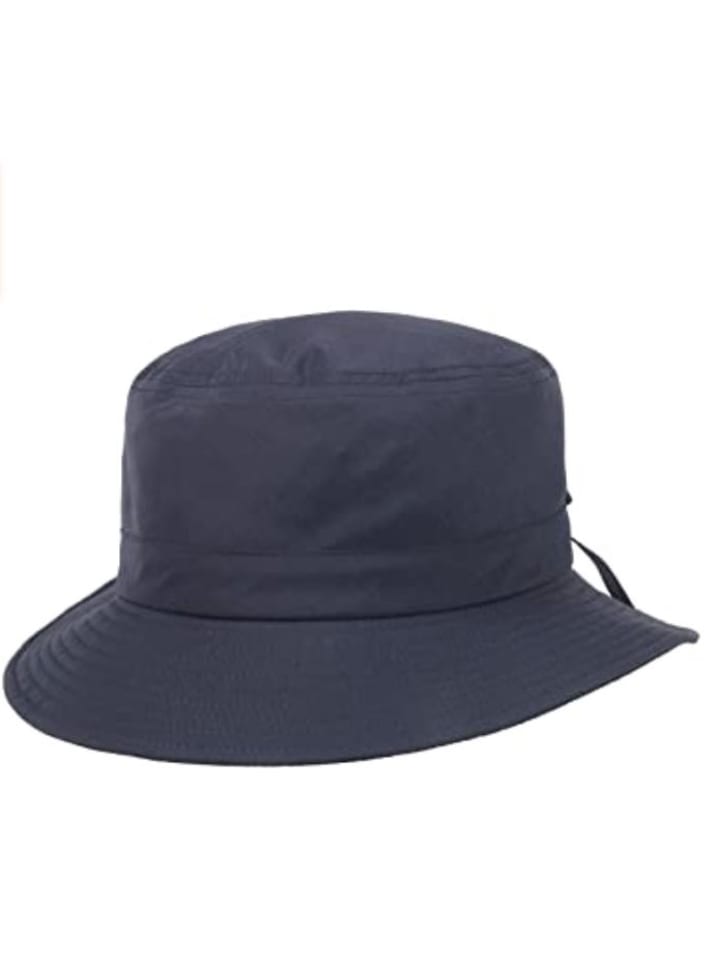 Stoffhut in blau