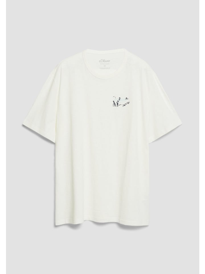 T-Shirt in 02D8_creme