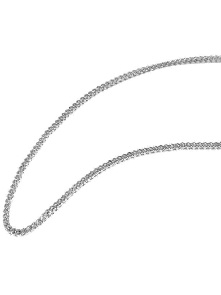 Unisex Halskette aus Edelstahl in silber