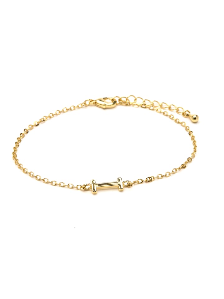 Armband Alphabet mit 18 Karat Gold-Finish – ALPHABET