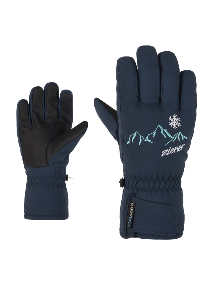 Handschuhe Lailla-Z AS® Glove Junior Girls in Dunkelblau
