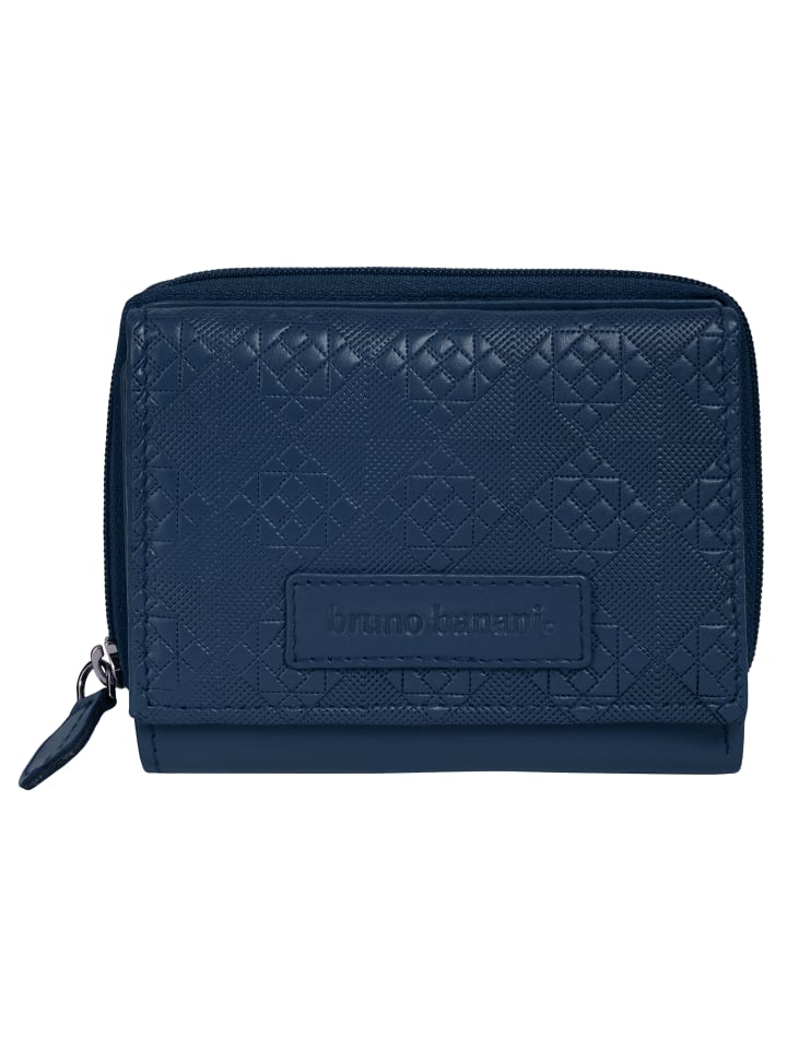 Geldbörse echt Leder in blau