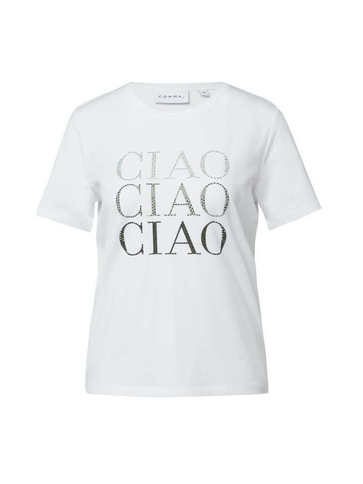T-Shirt in weiß