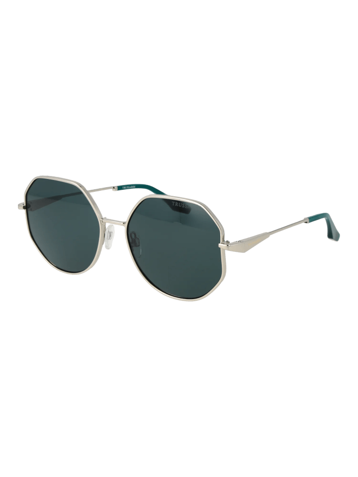 Damen Sonnenbrillen Geometrisch Silber