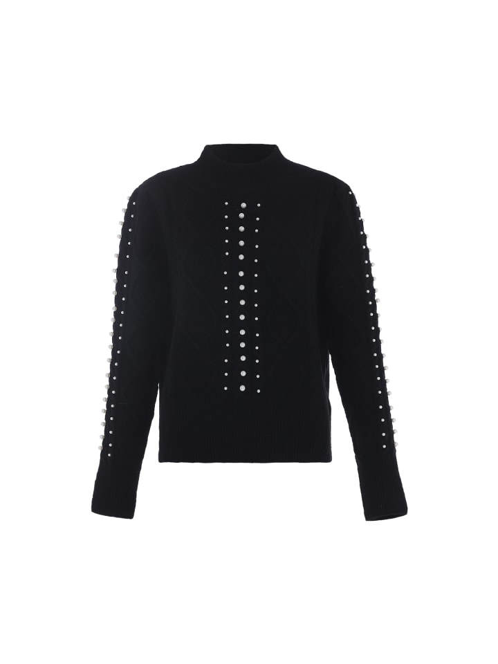 Damen Strickpullover in SCHWARZ