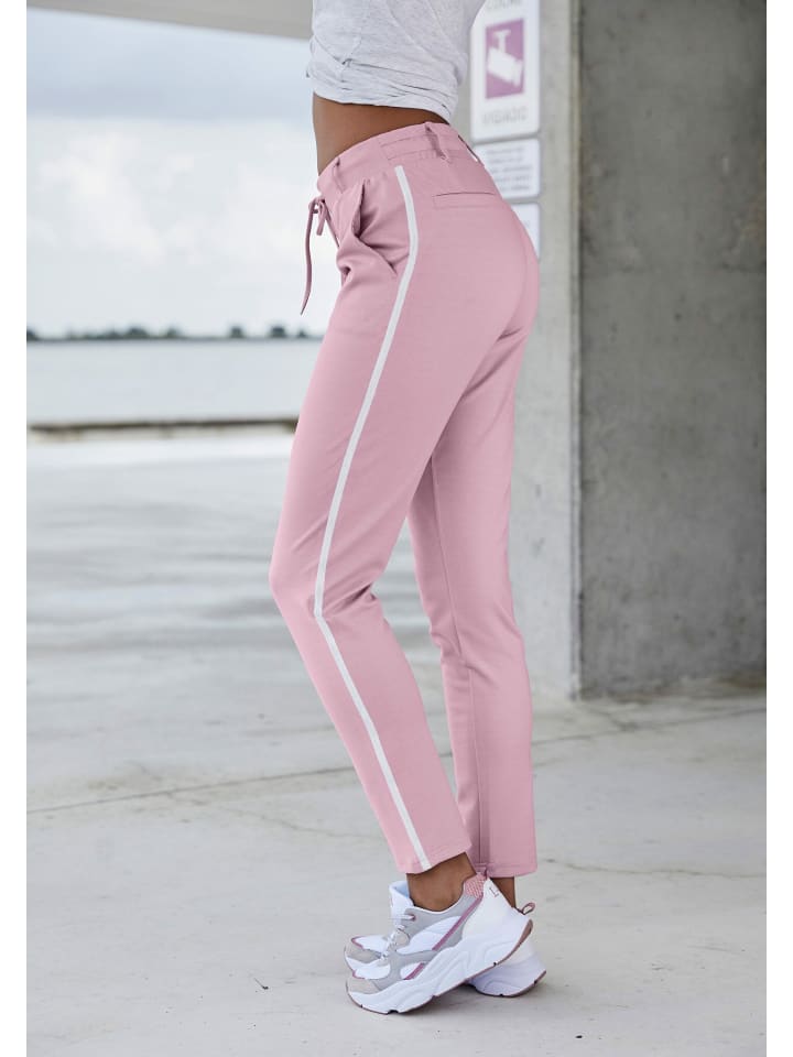 LASCANA Jogger Pants in altrosa günstig kaufen | limango