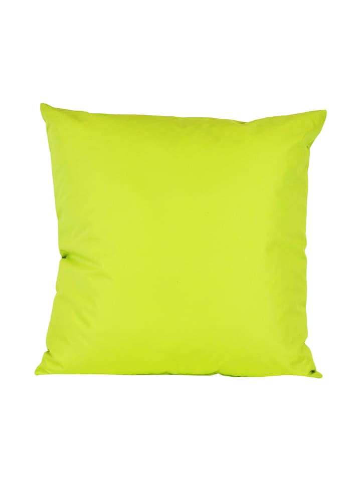 1x Outdoor Kissenhülle 50x50cm Uni in Limette