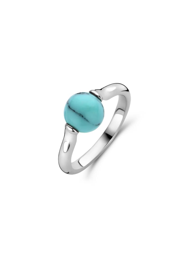 Ring "mit Kugel türkis 12290TQ" in Silber