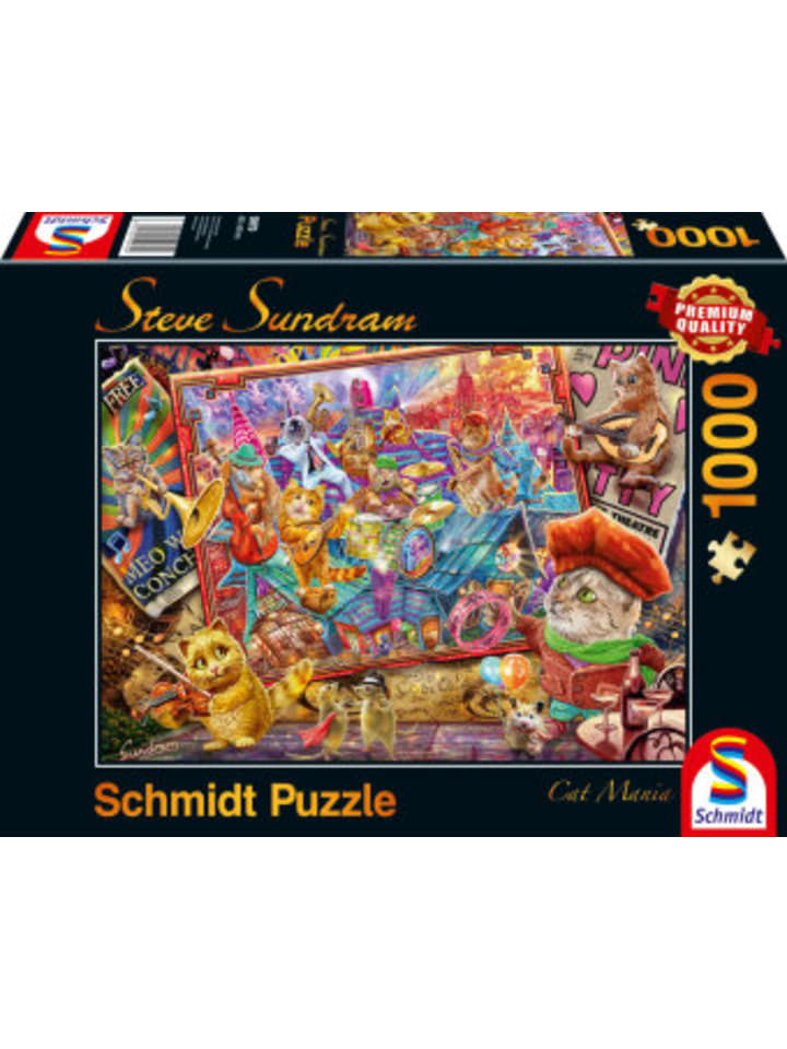 Spiel - Katzenmanie (Puzzle)