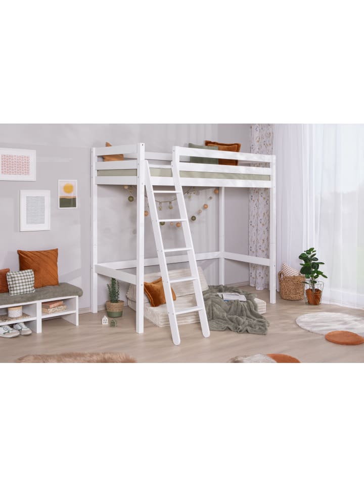 Hochbett Hochschläfer Matthias in Weiß