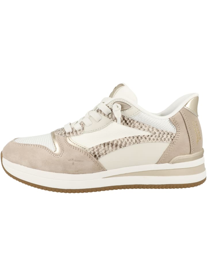 Sneaker low 8-83737-46 in beige