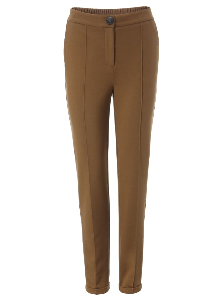 Jerseyhose in braun