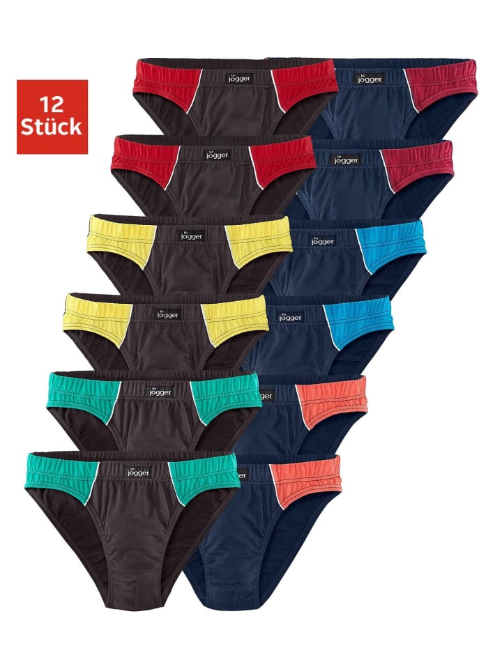 Slip in marine, schwarz