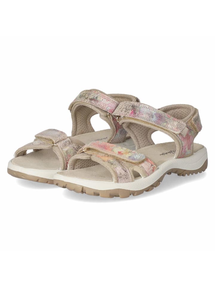 Sandalen in mehrfarbig